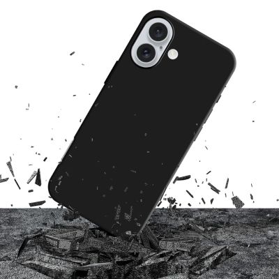 4. 3mk Matt Case Pro für Apple iPhone 16 Plus – Schwarz