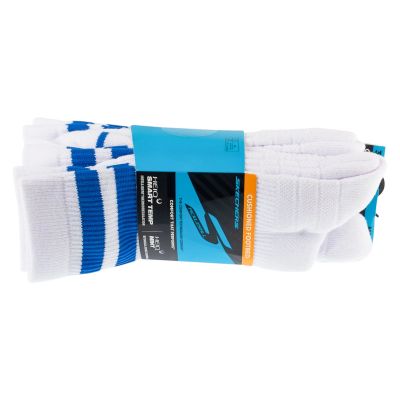 Skechers 3er-Pack Herren PF PBall Crew Socken S01373HP-WBL Weiß 41-46