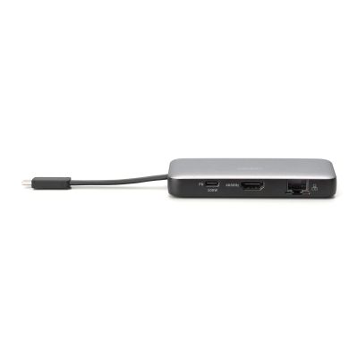 19. USB Typ-C Reise-Dockingstation mit 7 HDMI-Anschlüssen (4K/60Hz, PD 3.0)
