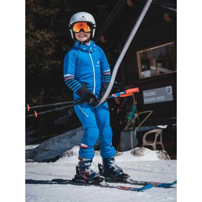 4. DYNASTAR Racing Suit Junior Gummi - Blau