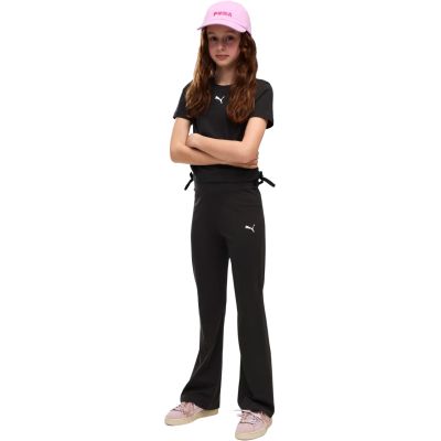 5. Kinder-Leggings Puma Ess High-Waist Flared, schwarz 694653 01