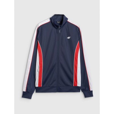 5. Herren-Sweatshirt mit Reißverschluss ohne Kapuze 4F 4FRAW25TSWSM2459-31S