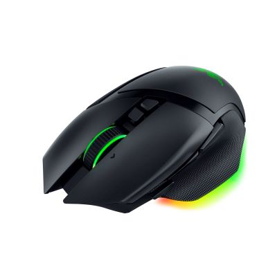 2. Razer Basilisk V3 Pro Maus, rechte Seite, kabellos (RF), Bluetooth, USB Typ-C, optisch, 30000 DPI