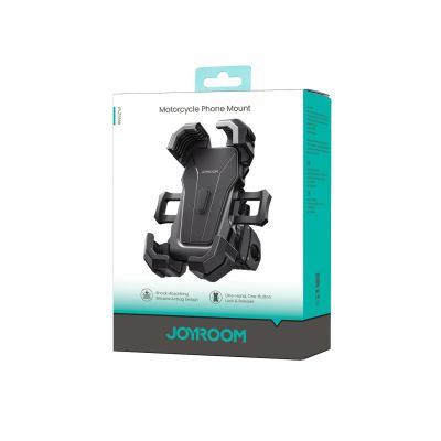 2. Joyroom JR-ZS598 Antivibrations-Lenkerhandyhalterung – Schwarz