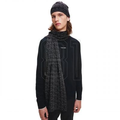 8. Calvin Klein Shadow Monogram Mütze + Schal M K50K507498