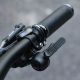 6. Rockbros 34210007001 Fahrradklingel für die linke Lenkerseite - Schwarz