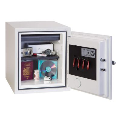 5. Phoenix Safe Co. Titan FS1282E 25L Bodentresor Stahl Weiß