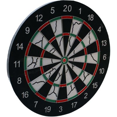 3. 45 cm Pappdart für den Außenbereich und 6 Enero-Darts