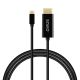 SAVIO USB-C-zu-HDMI-Kabel, 30 Hz, 2 m, Kunststoff CL-191
