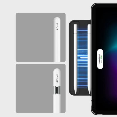 6. ESR Rebound Magnetische Hülle für iPad Pro 12,9'' 4/5/6 2020-2022 / Air 13'' 2024 – Schwarz