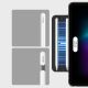 6. ESR Rebound Magnetische Hülle für iPad Pro 12,9'' 4/5/6 2020-2022 / Air 13'' 2024 – Schwarz