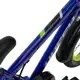 4. Huffy Pro Thunder 16" Blau-Grünes Fahrrad (21625W)