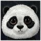 7. Nimmy Big Eyed Pet 2.0 Panda Hülle für iPhone 16 Pro - Schwarz