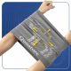 4. Qunature 11230014001 Skischal, Sport-Bandana, Einheitsgröße - Grau