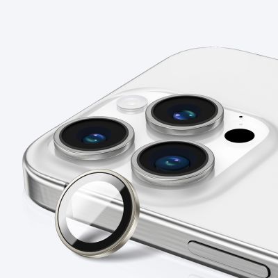 7. AmazingThing AR 3 Linsenglas Vollklares gehärtetes Glas für iPhone 16 Pro / 16 Pro Max - Transparent