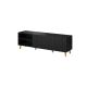 4. TV-Schrank PAFOS 150x40x52 schwarz matt