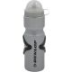 8. DUNLOP 750ML FAHRRADTRINKFLASCHE MIT KÄFIG SILBER