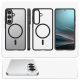 15. Spigen Ultra Hybrid Mag MagSafe Hülle für Samsung Galaxy S26 – Transparent Schwarz