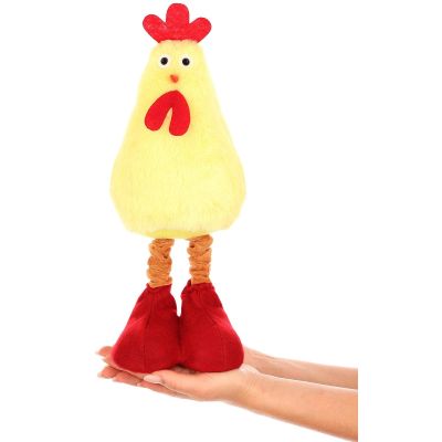 16. HÄHNCHEN AUF TELESKOPE 40-48CM FRÜHLINGSDEKORATION