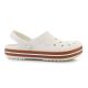 6. CROCS CROCBAND GUM CLOG SUMMIT WHITE 212756-2MD