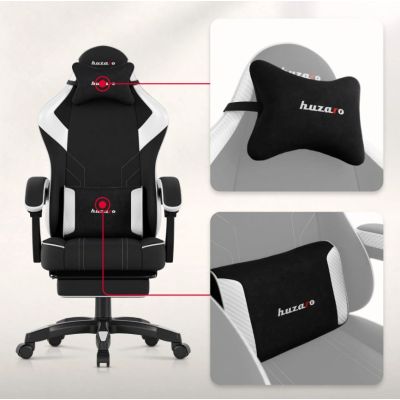 11. Gaming-Stuhl Huzaro Force 3.7 White Carbon