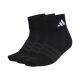 adidas Cushioned Sportswear Ankle 3P Socken, schwarz KC9633