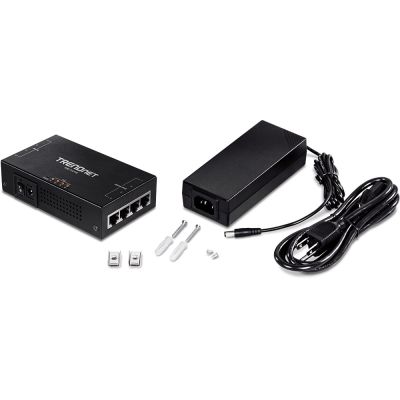 7. TRENDnet POE+ 65W 4-Port-Injektor
