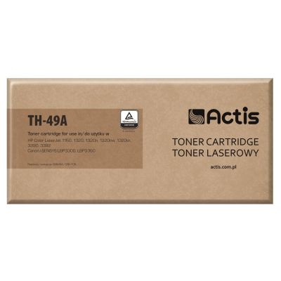 Actis TH-49A Toner (ersetzt HP 49A Q5949A, Canon CRG-708; Standard; 2500 Seiten; schwarz)