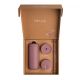 2. 473 ml Carter Move 3-in-1 Thermobecher + 3 Fellow-Verschlusskappen, puderrosa