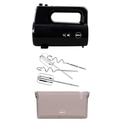 3. ELDOM FOOD PROBOT R120 MIXO 400W, SCHWARZ, 5 GESCHWINDIGKEITEN, SCHLAG- UND MIXFUNKTION, TURBO-TASTE, ZUBEHÖRBEHÄLTER