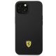 3. Ferrari FEHCP14MSIBBK iPhone 14 Plus 6.7" schwarz/schwarz Hardcase Silikon-Metall-Logo