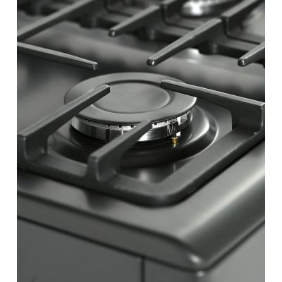 6. Ravanson KWGE-K90A Cheff Modern Black Gas-Elektroherd