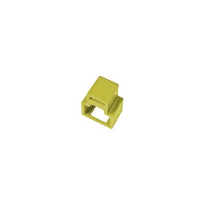 RJ45-Steckerverriegelung gegen unbefugtes Herausziehen, gelb (24er-Packung + Schlüssel) ALANTEC