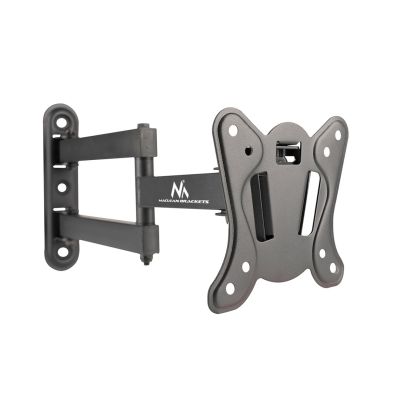4. MACLEAN Wandhalterung für Fernseher oder Monitor, max. VESA 100x100, 13-32", 30 kg, Schwarz, MC-417
