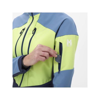 11. MILLET WM White Shield Jkt Marineblaue Jacke