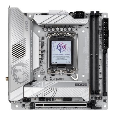 2. MSI MPG Z890I EDGE TI WIFI /Z890/DDR5/SATA3/M.2/TB4/WiFi/BT/PCIe5.0/s.1851/mITX