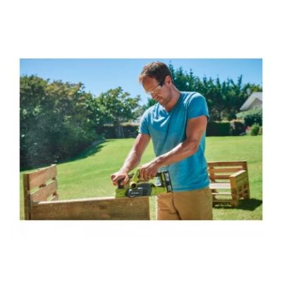 10. RYOBI Akku-Hobelmaschine ohne Akku und Ladegerät R18PL-0