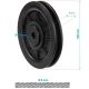 9. ROLLER fi 100MM FÜR ATLAS SEIL fi 6MM ENERO FIT
