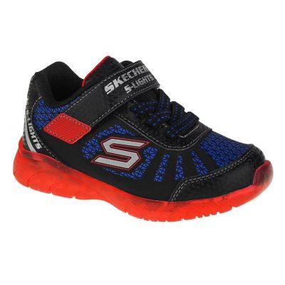 Skechers Illumi-Brights Tuff Track 401520N-BKRB Schwarz 21