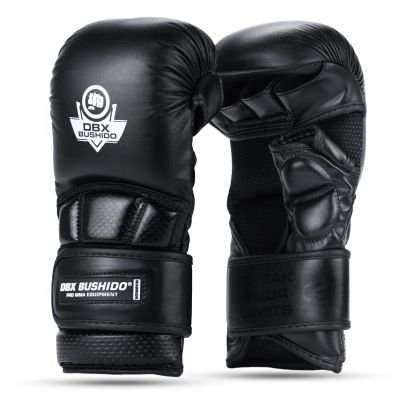 MMA Sparring Handschuhe M - Warrior Schwarz - LegacySeries