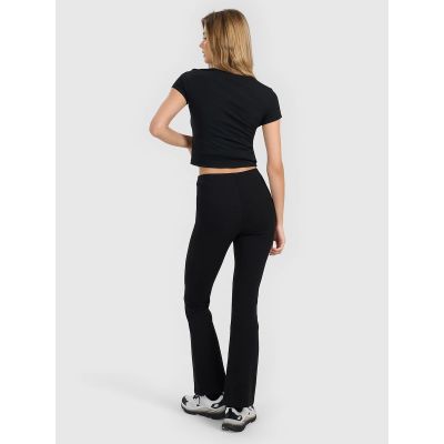 2. Strickleggings für Damen mit ausgestelltem Bein, Größe 4F 4FRAW25TTIGF320-20S