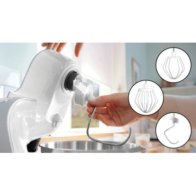 6. Bosch 4 MUM58200 1000W Küchenmaschine | Weiß