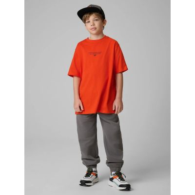 4. Jungen 4F 4FJRSS26TTROM1921-25S strukturierte Strick-Jogginghose
