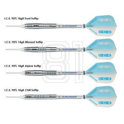 4. Harrows Ice Darts 90% Softip HS-TNK-000013125