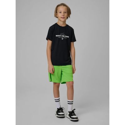 2. Schnelltrocknende Sportshorts für Jungen 4F 4FJRSS26TFSHM1693-45S