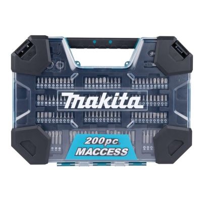 MAKITA 200 Bohrer- und Schraubendreher-Bit-Set
