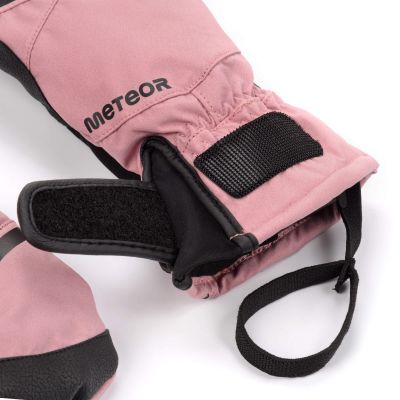 5. Meteor Hazy Winterhandschuhe XS Pink/Schwarz