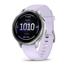 GARMIN Venu 4 41mm Grau Silber Periwinkle Smartwatch