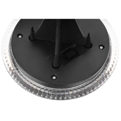 12. Solar-Scheibenlampen zur Boden- oder Wandmontage, 2 Stück