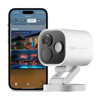 Aqara Camera Hub G5 Pro Wi-Fi Weiß | IP-Kamera | 1520p, Zigbee, CH-C07DW